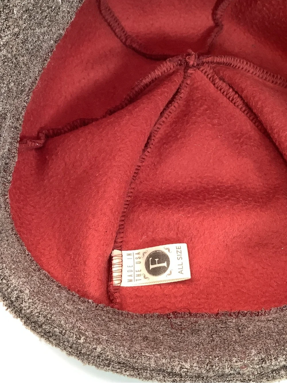 Flip Side Hat with Flower O/S